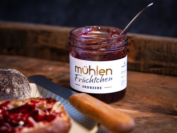 Mühlenfrüchtchen Erdbeere 150g
