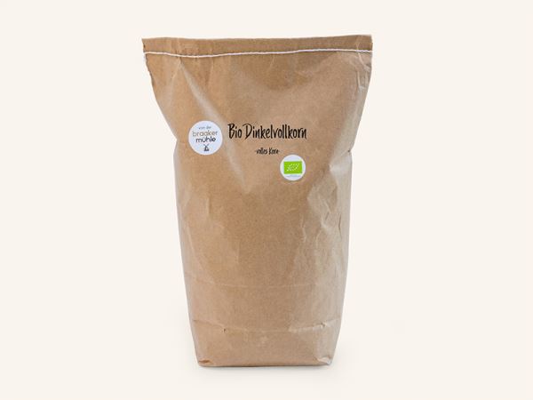 Bio Dinkel Vollkorn volles Korn 5Kg