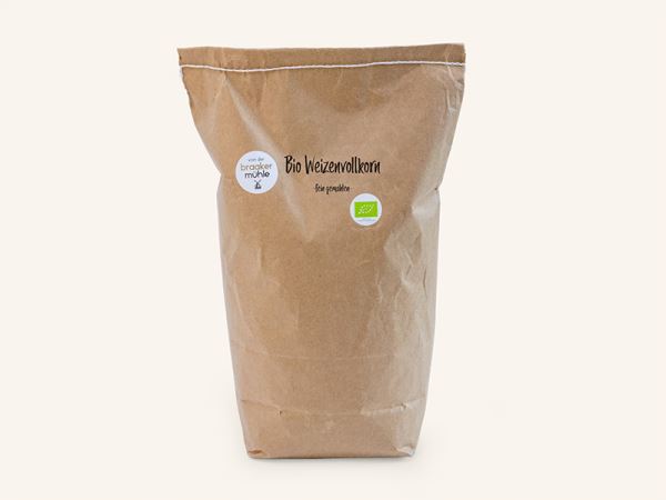 Bio Weizen Vollkorn fein gemahlen 5Kg