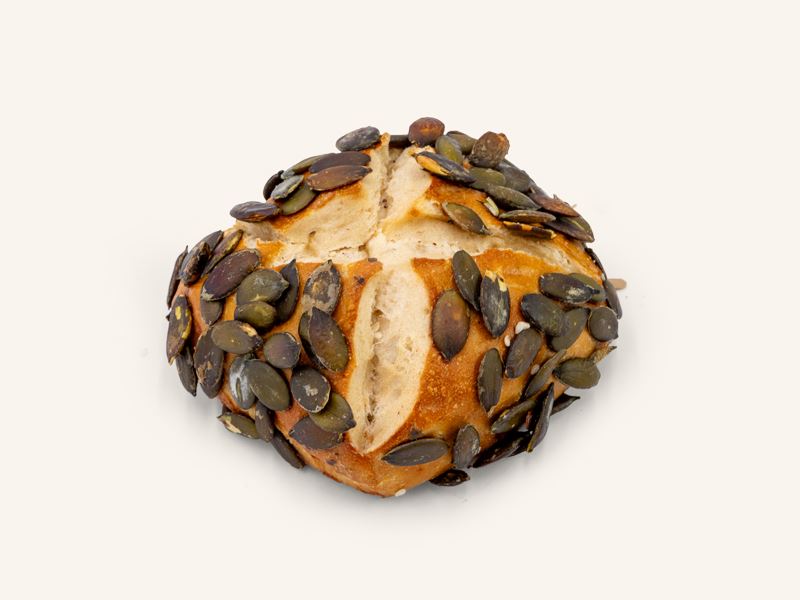 Kürbiskern Laugenbrötchen  Bild 2