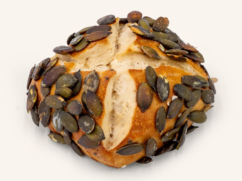 Kürbiskern Laugenbrötchen  Bild 3