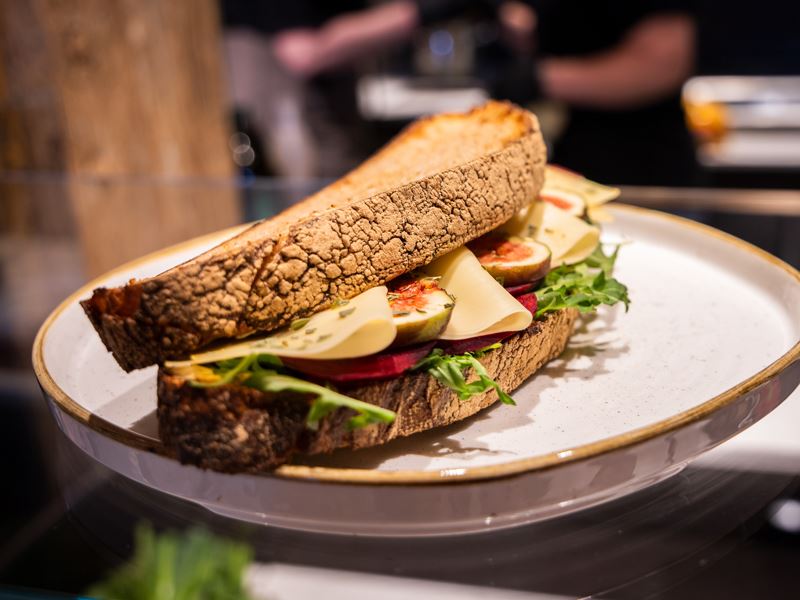 Käse Feige Stulle Bild 1