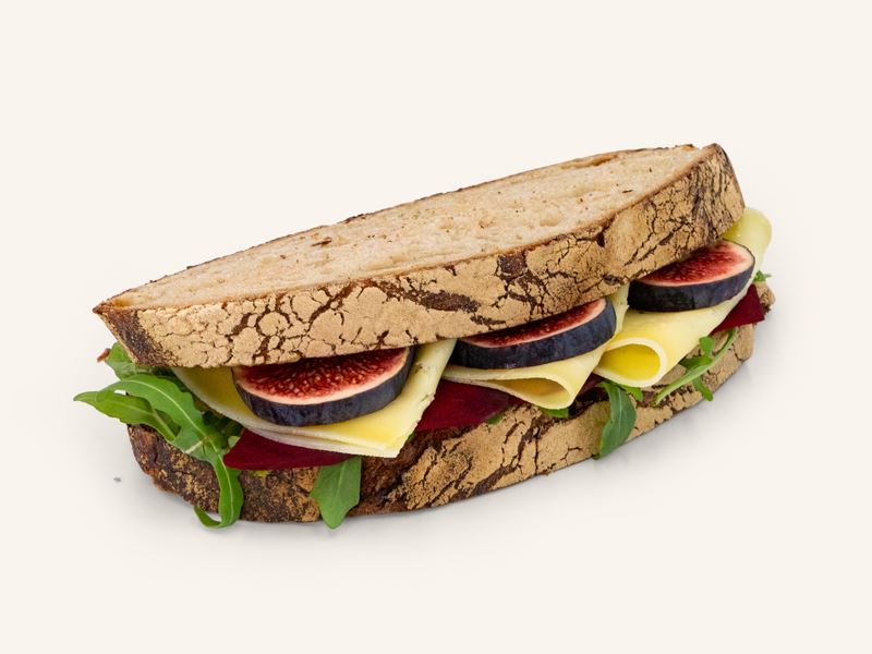 Käse Feige Stulle Bild 3