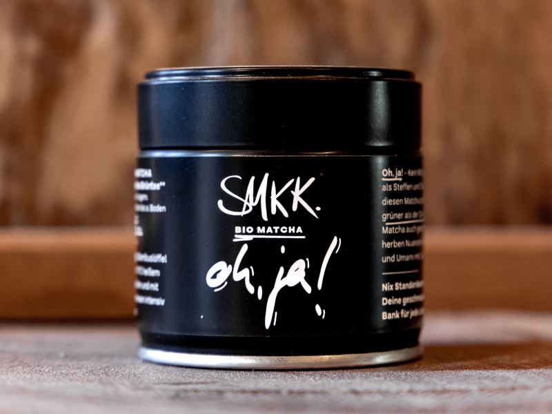 SMKK Bio Matcha "oh ja", 30g Dose Bild 1