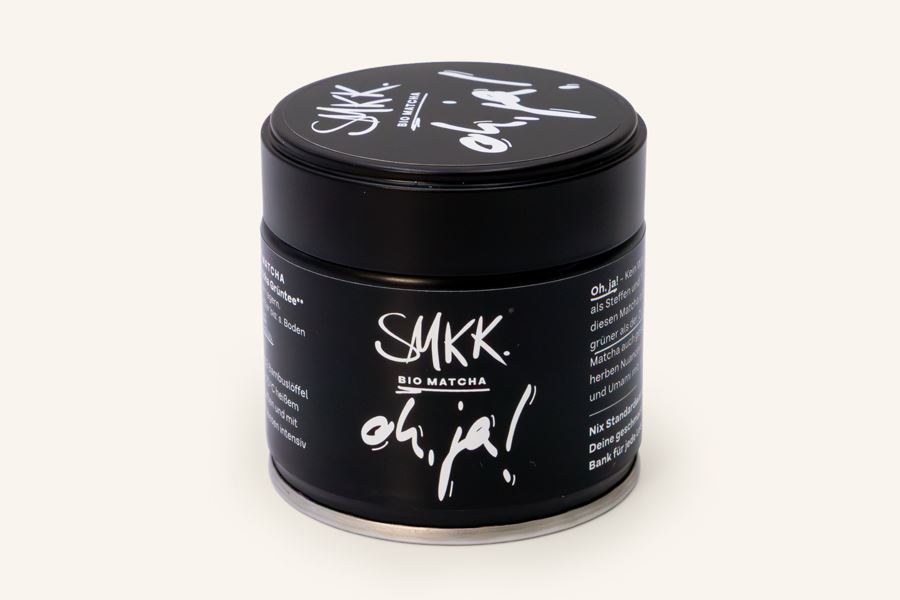 SMKK Bio Matcha "oh ja", 30g Dose Bild 2