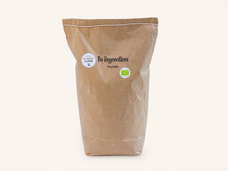 Bio Roggen Vollkorn fein gemahlen 5Kg Bild 1