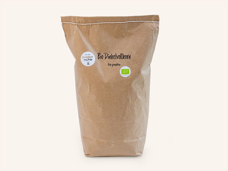 Bio Dinkel Vollkorn fein gemahlen 5Kg Bild 1