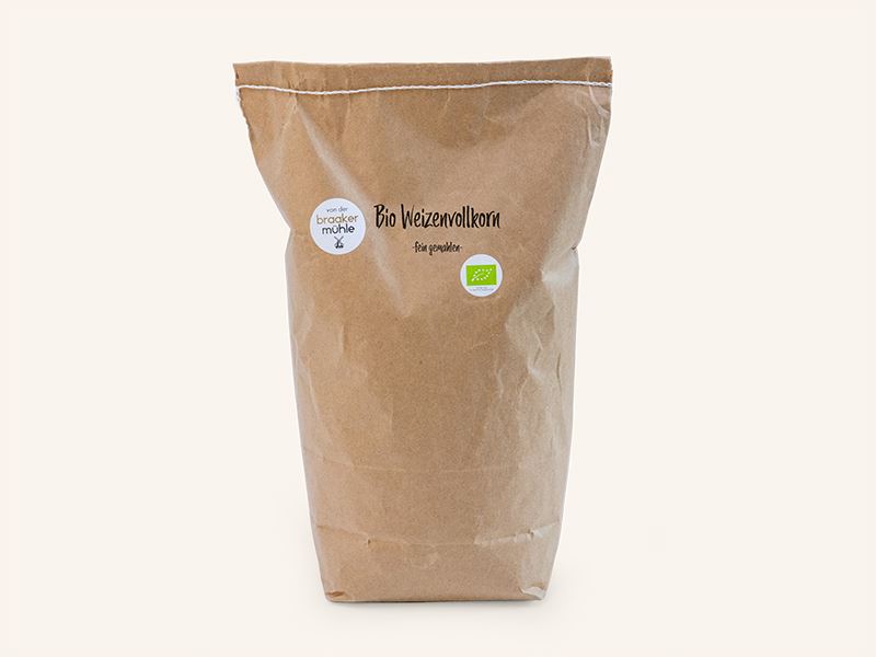 Bio Weizen Vollkorn fein gemahlen 5Kg Bild 1